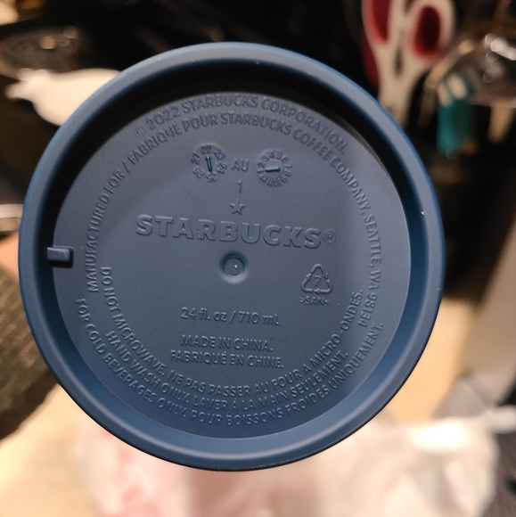 Starbucks Dark Green 24oz Tumbler - Picture 2 of 6